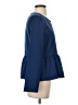Eden Court Blue Long Sleeve Blouse Size S - photo 4