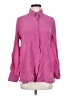 Babaton 100% Silk Pink Long Sleeve Silk Top Size S - photo 1