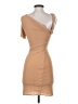 Unbranded Solid Tan Cocktail Dress Size S (estimated) - photo 2