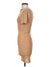 Unbranded Solid Tan Cocktail Dress Size S (estimated) - photo 5