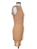 Unbranded Solid Tan Cocktail Dress Size S (estimated) - photo 4