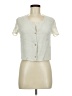 Giorgio Armani Ivory Short Sleeve Blouse Size 6 - photo 1