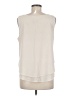 Paper Crane Ivory Sleeveless Top Size M - photo 2