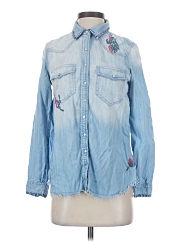 Jachs Girlfriend Long Sleeve Button-Down Shirt (view 1)