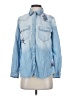 Jachs Girlfriend Blue Long Sleeve Button-Down Shirt Size S (estimated) - photo 1