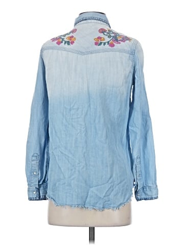 Jachs Girlfriend Long Sleeve Button-Down Shirt (view 2)