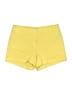 J.Crew Solid Yellow Shorts Size 6 - photo 1
