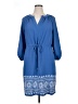 Jessica Howard 100% Polyester Blue Casual Dress Size 16 - photo 1