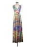 Boston Proper Tropical Gray Blue Casual Dress Size XS - photo 1