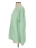 525 America 100% Cotton Solid Green Pullover Sweater Size S - photo 5