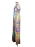 Boston Proper Tropical Gray Blue Casual Dress Size XS - photo 5