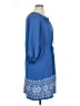 Jessica Howard 100% Polyester Blue Casual Dress Size 16 - photo 4