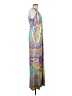 Boston Proper Tropical Gray Blue Casual Dress Size XS - photo 4