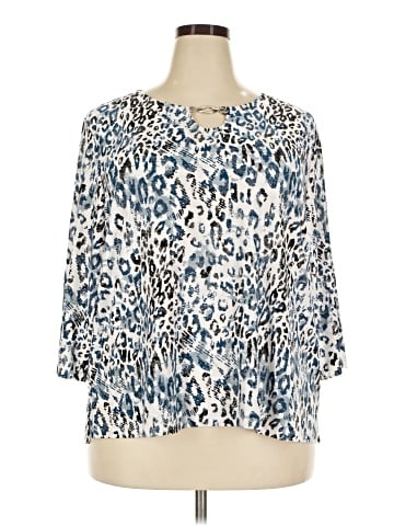 Rebecca Malone 3/4 Sleeve Blouse (view 1)