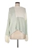 Blu Pepper Color Block Green Pullover Sweater Size M - photo 1