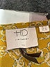 HD in Paris 100% Polyester Yellow 3/4 Sleeve Blouse Size 6 - photo 7
