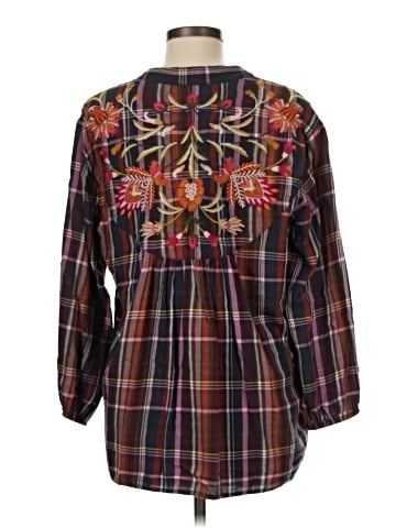 Johnny Was 3/4 Sleeve Blouse (view 2)