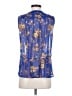 Olivia Moon 100% Polyester Blue Sleeveless Blouse Size S (estimated) - photo 2
