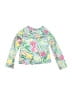 Roxy Girl Green Rash Guard Size 2T - photo 2