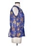 Olivia Moon 100% Polyester Blue Sleeveless Blouse Size S (estimated) - photo 4