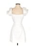 Zara White Cocktail Dress Size XS - photo 1