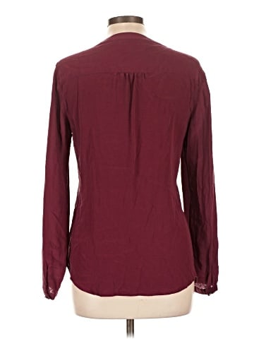 Banana Republic Heritage Collection Long Sleeve Silk Top (view 2)