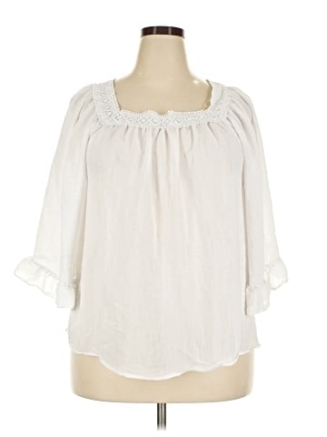 Zac & Rachel 3/4 Sleeve Blouse (view 1)
