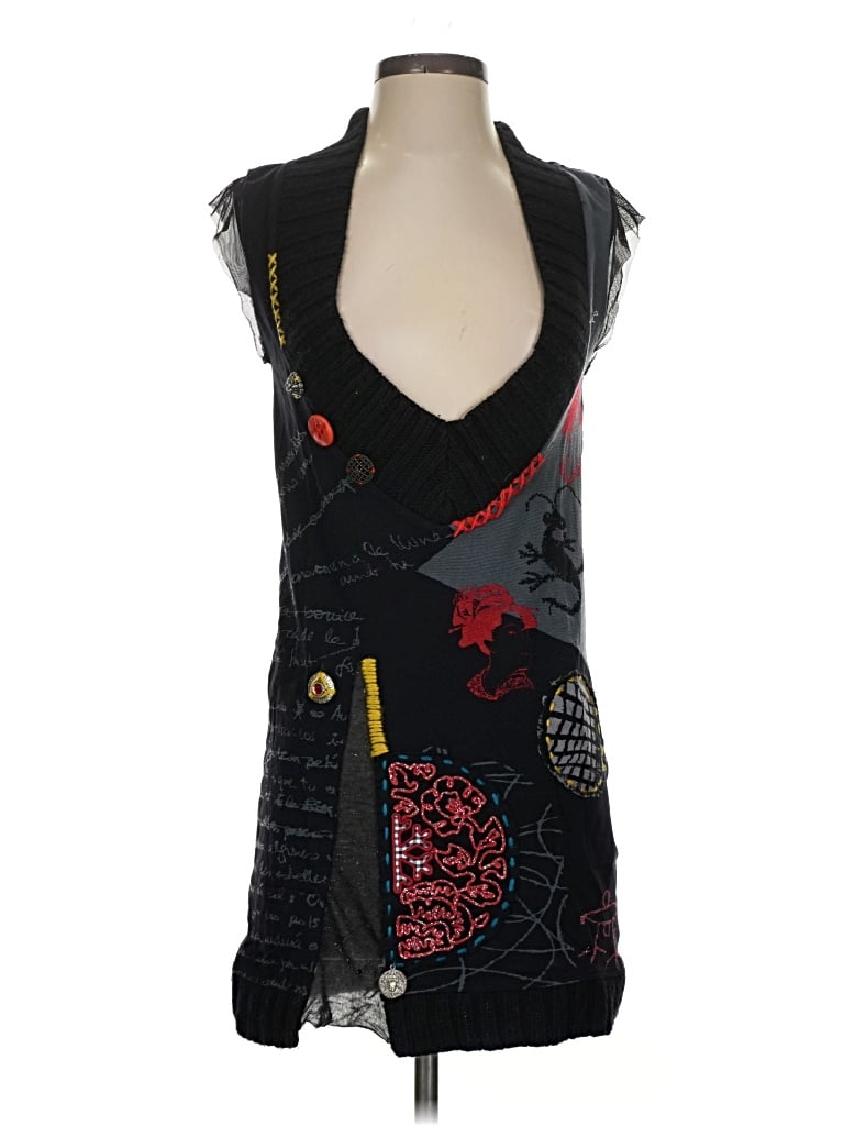 Pre-owned Desigual Cocktail Dress In Black