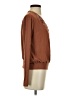 Alya Brown Long Sleeve Blouse Size S - photo 4