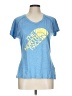 The North Face 100% Polyester Blue Active T-Shirt Size L - photo 1