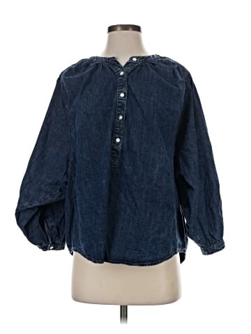 Habitual 3/4 Sleeve Button-Down Shirt (view 1)