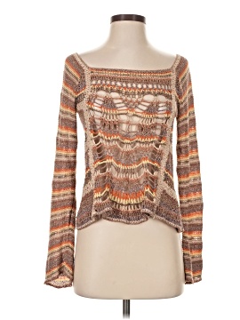 Free People Silk Cardigan