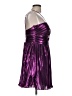 City Studio Metallic Purple Cocktail Dress Size 11 - 12 - photo 4