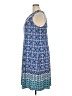 Wisp Print Blue Casual Dress Size 24W - photo 5