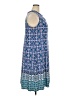 Wisp Print Blue Casual Dress Size 24W - photo 4