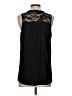 Crescent 100% Polyester Black Sleeveless Blouse Size S - photo 2