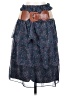 KatWalk 100% Polyester Print Blue Casual Skirt Size S - photo 1