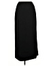 Caslon 100% Polyester Solid Black Formal Skirt Size 10 - photo 2