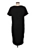 Jessica Simpson Solid Black Casual Dress Size L - photo 2