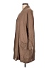 August Silk Brown Kimono Size L - photo 5