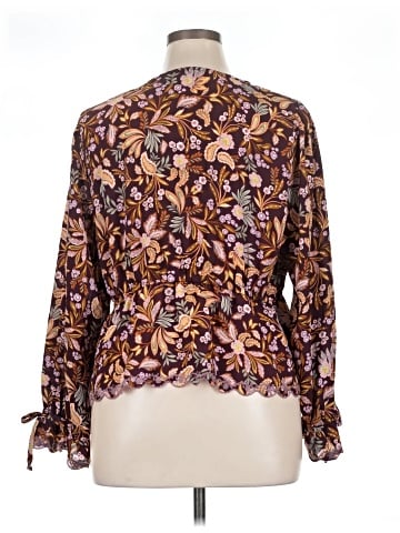 Democracy 3/4 Sleeve Blouse (view 2)