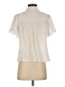 Zoe and Claire Ivory Short Sleeve Blouse Size S - photo 2