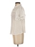 Zoe and Claire Ivory Short Sleeve Blouse Size S - photo 5