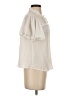 Zoe and Claire Ivory Short Sleeve Blouse Size S - photo 4