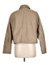 H&M 100% Polyester Tweed Tan Coat Size L - photo 2
