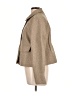 H&M 100% Polyester Tweed Tan Coat Size L - photo 5