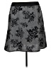 GNW 100% Polyester Paisley Gray Formal Skirt Size XL - photo 2