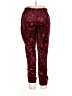 Simply Vera Vera Wang Print Red Casual Pants Size L - photo 2