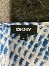 DKNY 100% Polyester Blue Short Sleeve Blouse Size M - photo 7