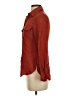 Bebe 100% Silk Red Long Sleeve Silk Top Size S - photo 5